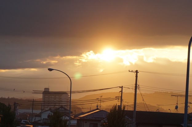夕暮れ時