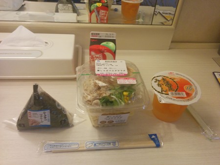 ホテルの夜ご飯