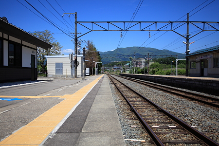 広田駅構内