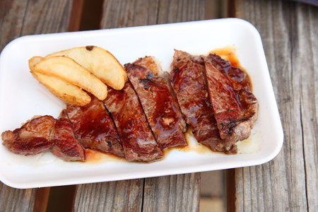 熟成牛みすじステーキ