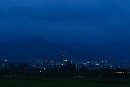 村木沢からの夜景