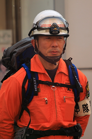 オレンジ軍団の中隊長