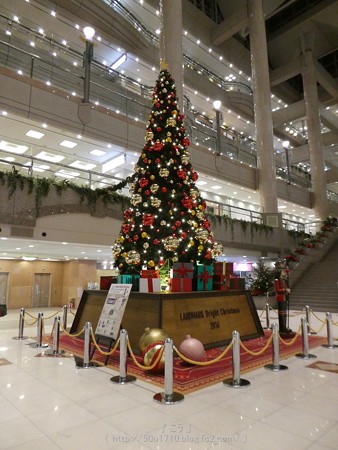 161205-ランドマークタワー クリスマスツリー (5)