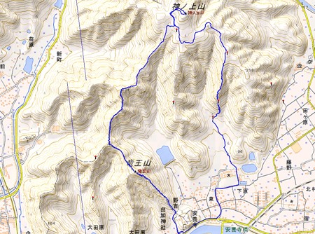 2016-12-011 和気アルプス（ダンガメ稜～竜王山）