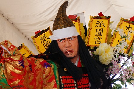 博多祇園山笠 2016年 舁山 一番山笠 東流 若武者応破波濤 (1)