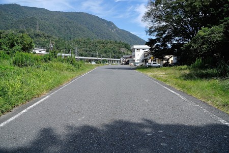 廃線跡だそうです。