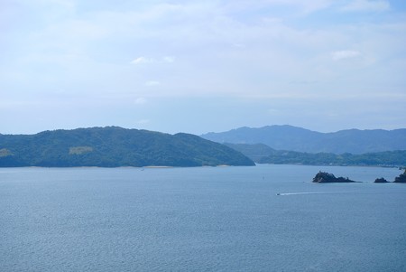 多々羅大橋より瀬戸内の海