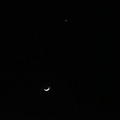 Photos: 月と金星