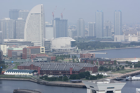 マリンタワーより横浜港を望む　-8