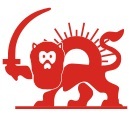 赤獅子太陽標章