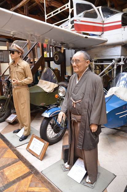 ダグちゃんとよっしー（の、ろう人形）