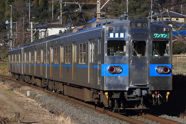 1509レ 秩父鉄道5000系5001f 3両 写真共有サイト フォト蔵