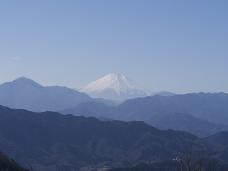 今日は富士山が良く見える