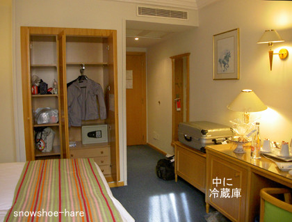 ホテルの部屋