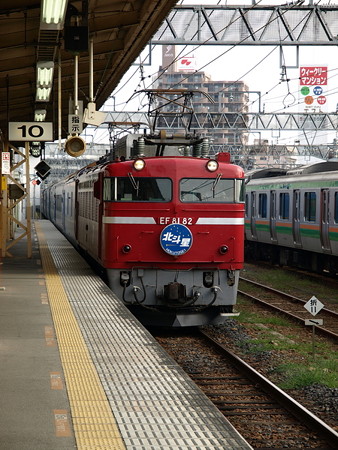 EF81+24系客車 北斗星(宇都宮駅)3