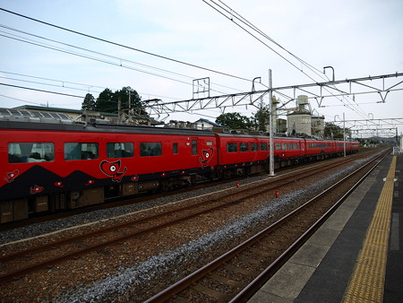 485系特急あいづ号(宝積寺駅)12