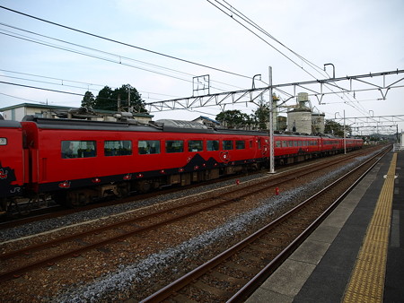 485系特急あいづ号(宝積寺駅)13