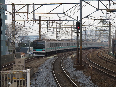 209系(亀有駅)