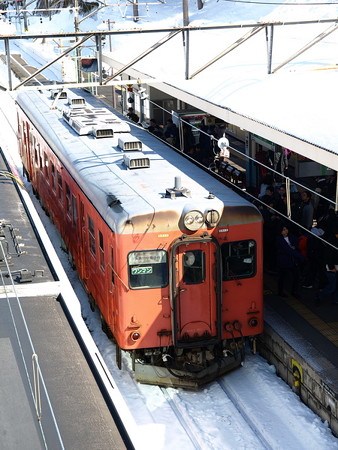 キハ52-156(南小谷駅)1