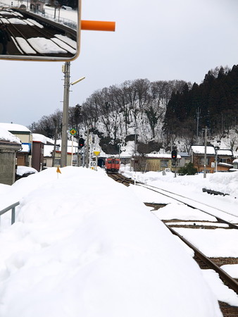 大糸線キハ52-156(根知駅)