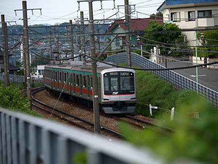 東急5000系(つくし野駅付近)