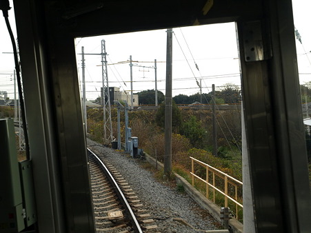 箱根登山電車の車窓(小田原→箱根板橋)2