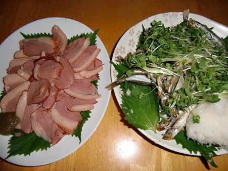 2010.9.18 晩酌肴1 2010.9.18 晩酌肴1