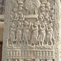 菩提樹の浮彫～仏教彫刻Symbol of Buddha :Bo-Tree relief