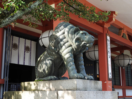 鞍馬寺32 阿「吽」の虎