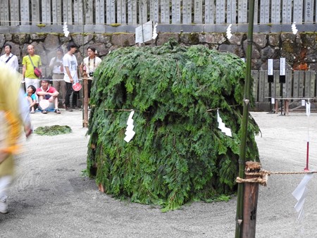狸谷山不動院 火渡り祭01 柴灯護摩壇