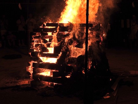 狸谷山不動院 火渡り祭08 鬼の顔