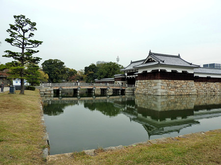 広島城02 御門橋