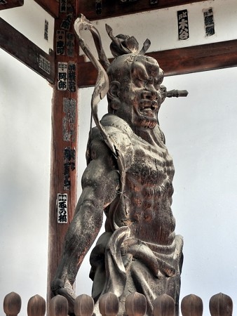 石山寺06 東大門 仁王阿形