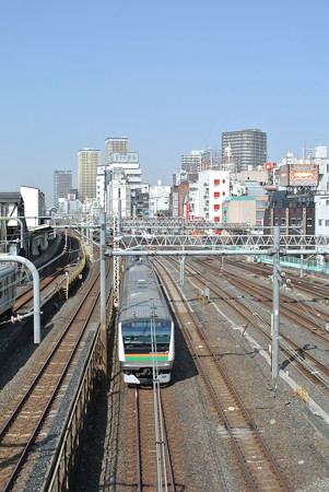 東北本線／尾久ー上野