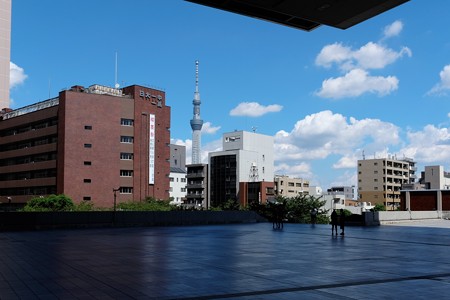 2014.09.14　江戸東京博物館からスカイツリー