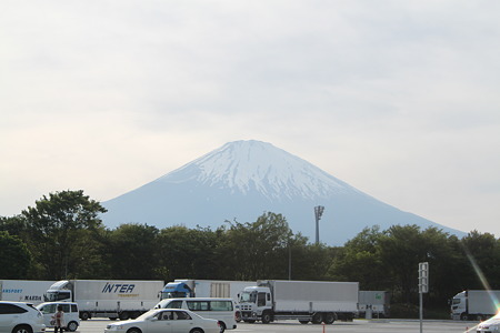 EXPASA足柄からの富士山