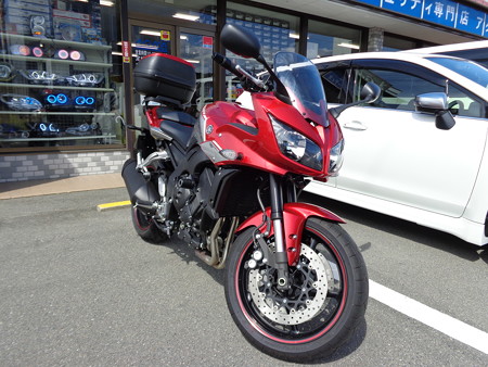 ＦＺ１　ナビ取付