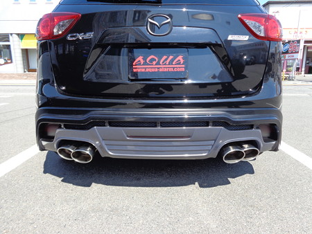 ＣＸ５　エアロ取付　リア