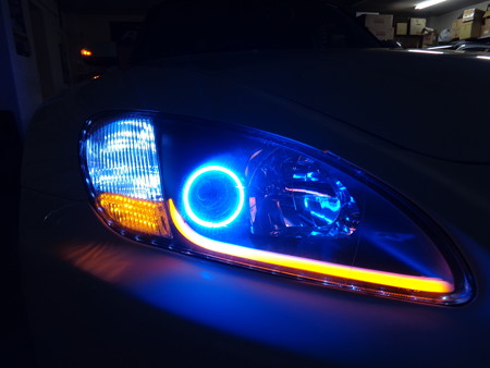 Ｓ２０００　群馬県　ＮＥＷアウディ風ＬＥＤ取付オレンジ