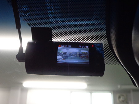 ハリアー　ドライブレコーダー取付