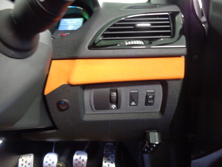 メガーヌ　岐阜県　植毛塗装５