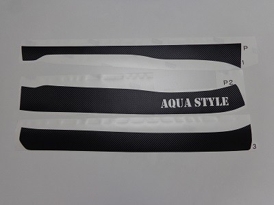 ロードスターＮＤ５ＲＣ　傷防止カーボンシート　ステップパネル