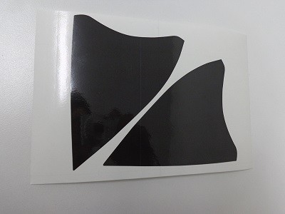 ロードスターＮＤ５ＲＣ　ヘッドライトフィルム　スモークフィルム