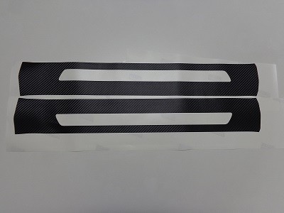 ハリアー６０系　傷防止シート　ステップパネル　左右２枚セット