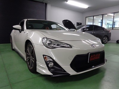 ８６　マニュアル車　エンジンスターター取付