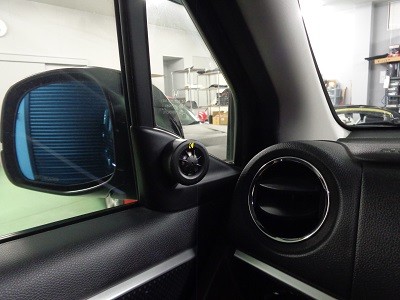 Ｎワゴン　愛知県　スピーカー交換　ツイーター