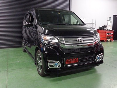 Ｎワゴン　愛知県　スピーカー交換・デッドニング・ウェルカムランプ取付