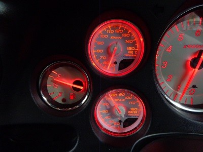 ＲＸ７　埼玉県　メーター埋め込み加工　デフィメーター埋め込み加工