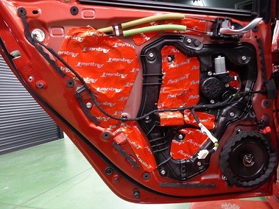 アテンザＧＪ　リアドア　デッドニングキット