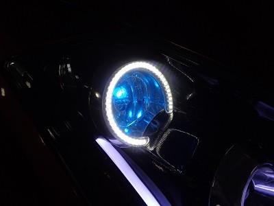 ムラーノ　スモール　ブルーＬＥＤ取付
